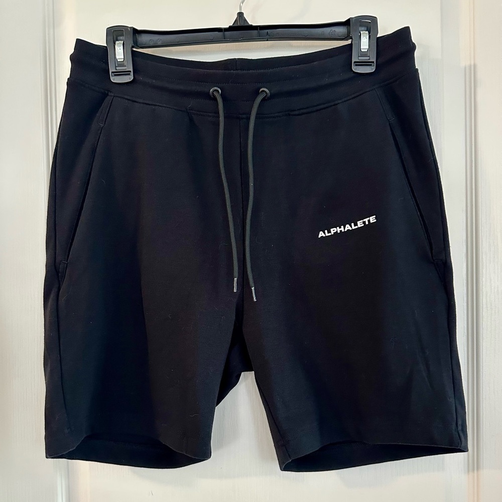 Alphalete Women’s Athletic Shorts – Size Medium – Black NWOT - Drawstring Waist